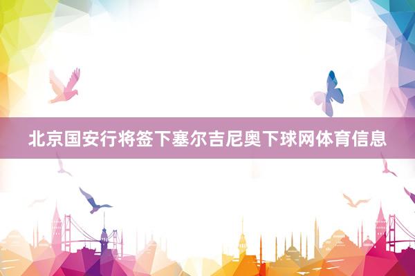 北京国安行将签下塞尔吉尼奥下球网体育信息