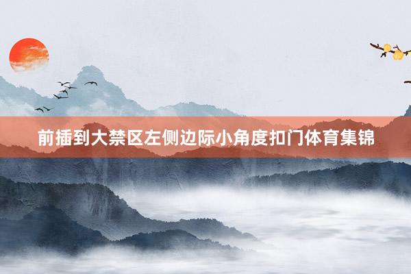 前插到大禁区左侧边际小角度扣门体育集锦