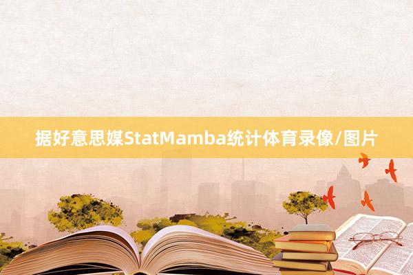 据好意思媒StatMamba统计体育录像/图片