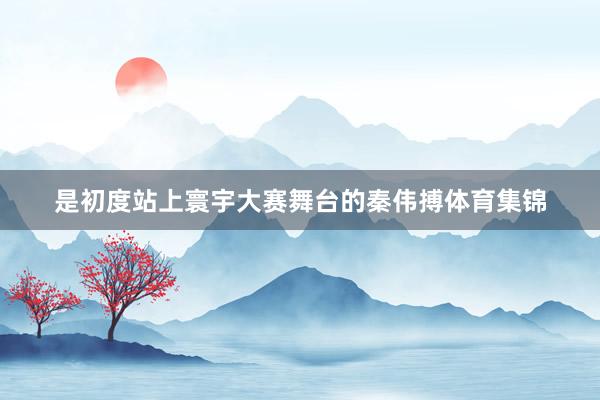 是初度站上寰宇大赛舞台的秦伟搏体育集锦